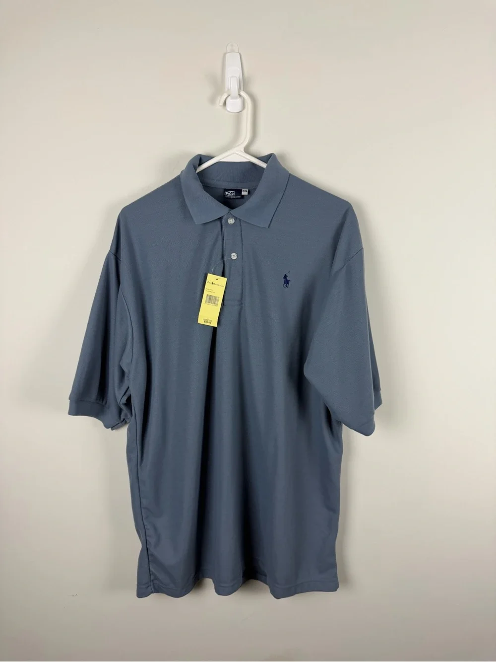 Ralph Lauren Men's Polo Shirt in Slate Blue with Embroidered Pony
